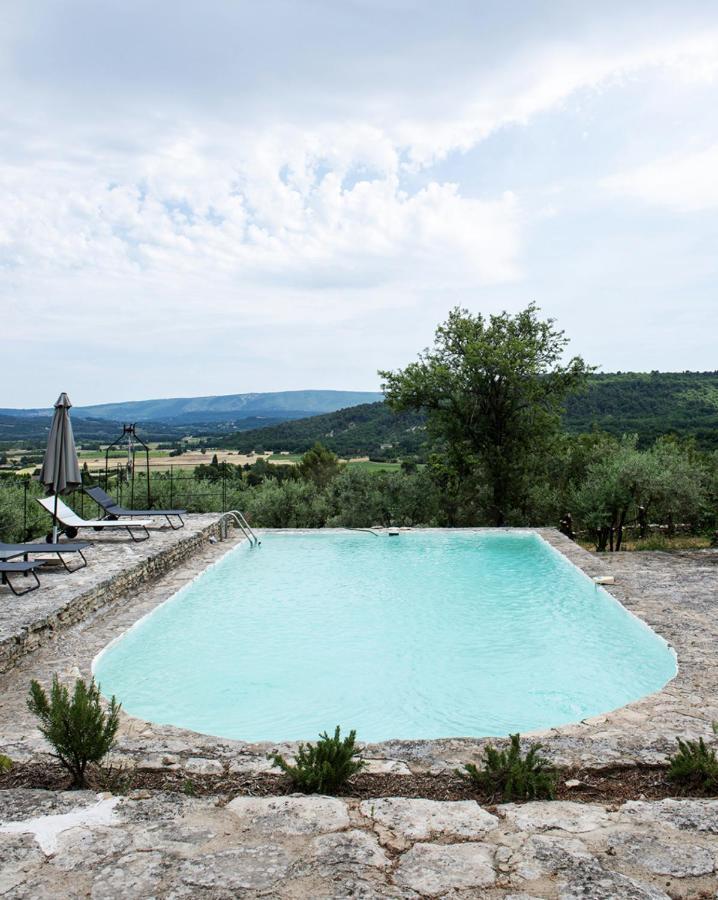 Bed and Breakfast Les Milles Roches Gordes Exterior foto