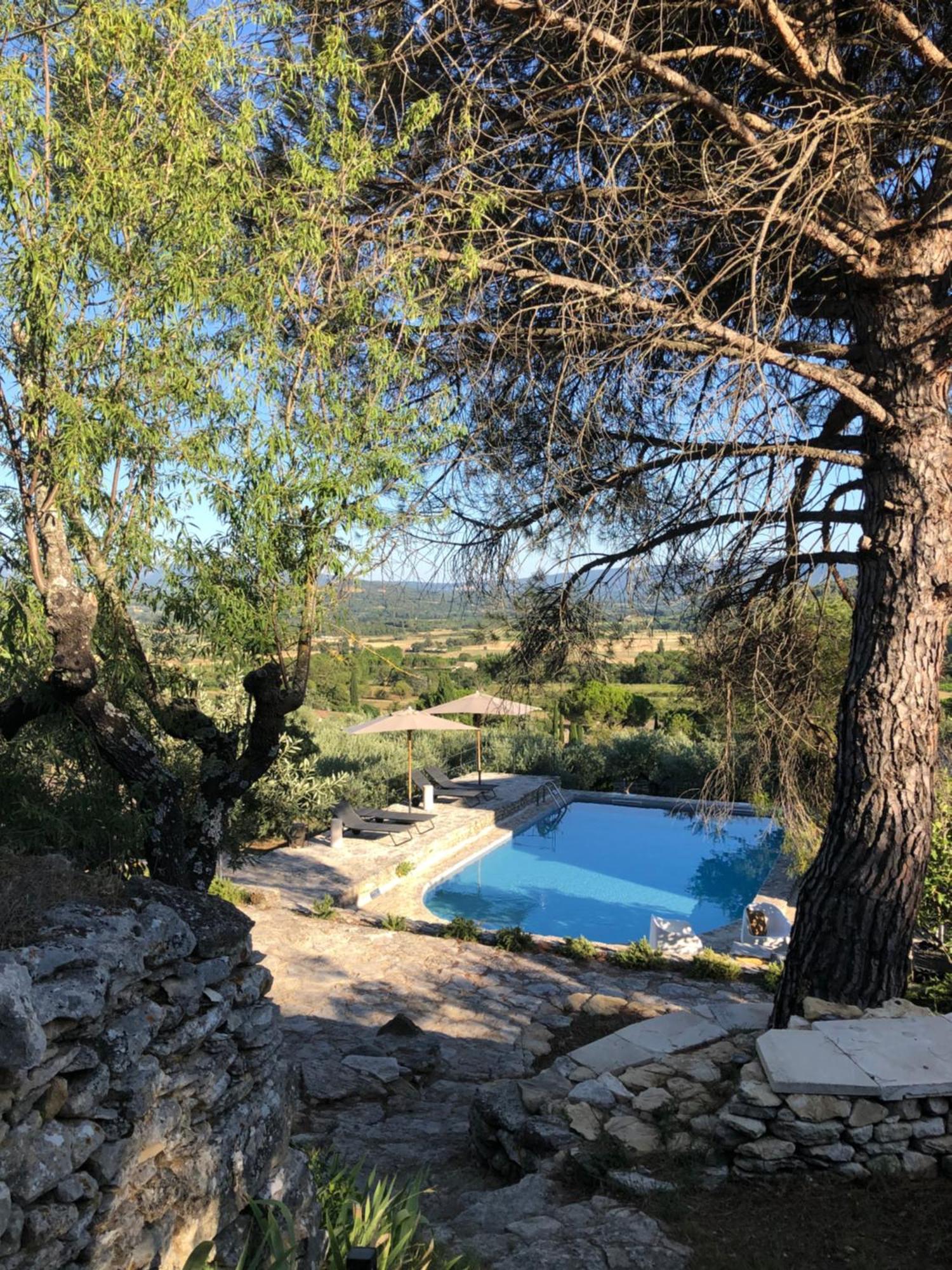 Bed and Breakfast Les Milles Roches Gordes Exterior foto