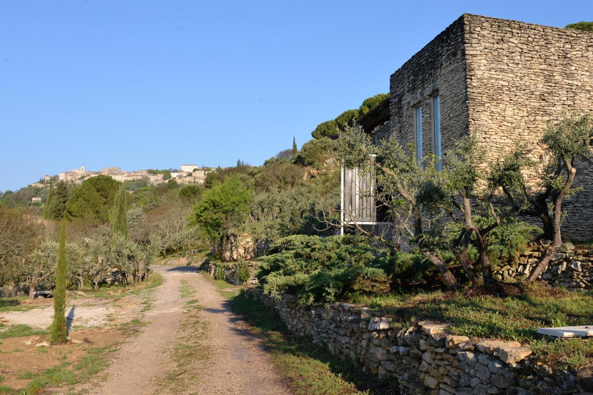 Bed and Breakfast Les Milles Roches Gordes Exterior foto